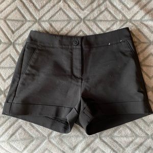 Black Express Mid Rise Shortie